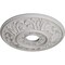 Ekena Millwork Valletta Ceiling Medallion (Fits Canopies up to 3 1/2"), 18"OD x 3 1/2"ID x 1"P, Ultra Pure White CM18VLUWF - alternate 3